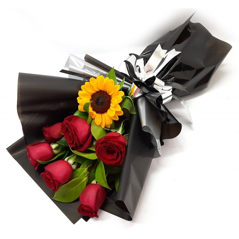 Buquê Com Amor 6 Rosas Buquê Com Amor 6 Rosas