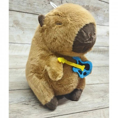Capivara Pelúcia 23cm